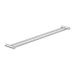 NERO New Mecca Double Towel Rail 800mm