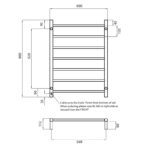 Radiant Heated Round Ladder RTR01 600 x 800mm - Image 4