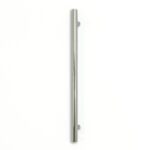 Radiant Heated Vertical Round Towel Rail