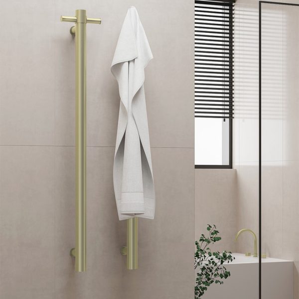 NERO Vertical Towel Rail 10