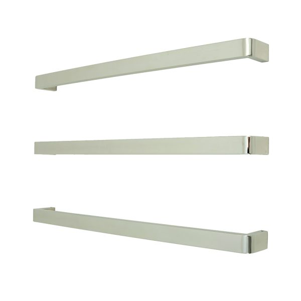 Radiant Single Square Bar with Rounded Ends 800mm 1