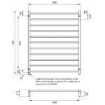 Radiant Heated Round Ladder RTR05 900 x 1100mm - Image 3