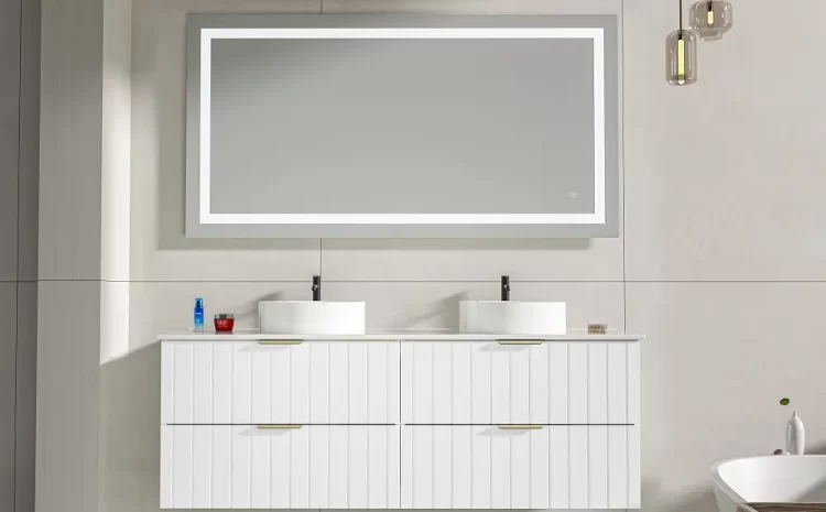 Enhance Your Bathroom’s Utility With V Bathroom's Vanity Mirror Cabinets.