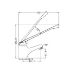 NERO Classic Care Basin Mixer with Extended Handle - Image 2