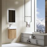 Mini 460 Powder Room Vanity in Vintage Oak - Image 2