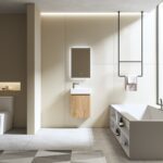 Mini 460 Powder Room Vanity in Vintage Oak