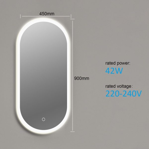 LED Mirror--Oval 10