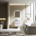 Britney 600 Vanity in White
