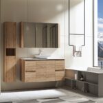 Shirly 1200 Vanity in Vintage Oak - Image 2