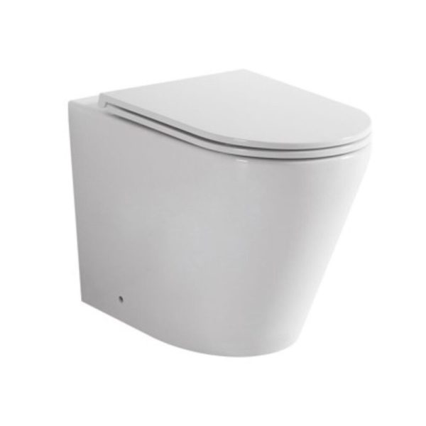 ZUMI Java In Wall Rimless Toilet Suite 1