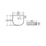 Basin 8295 Vertical Line - Image 2