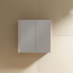 Tiana 750 Mirror Cabinet in Oak