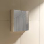 Tiana 900 Mirror Cabinet in Oak - Image 2