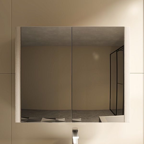 Tiana 900 Mirror Cabinet in Oak 1