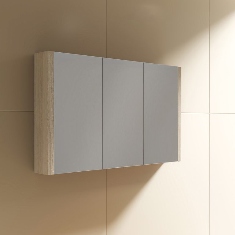 Tianna Mirror Cabinet 1200mm Oak