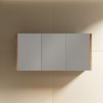 Tiana 1500 Mirror Cabinet in Vintage Oak