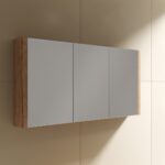 Tiana 1500 Mirror Cabinet in Vintage Oak - Image 2