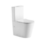 ZUMI Zero Extra High Rimless Tornado Flushing Toilet Suite