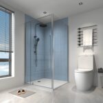New Brighton Shower Screen in Chrome