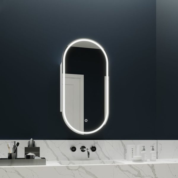 REMER Capsule LED Mirror Cabinet 1