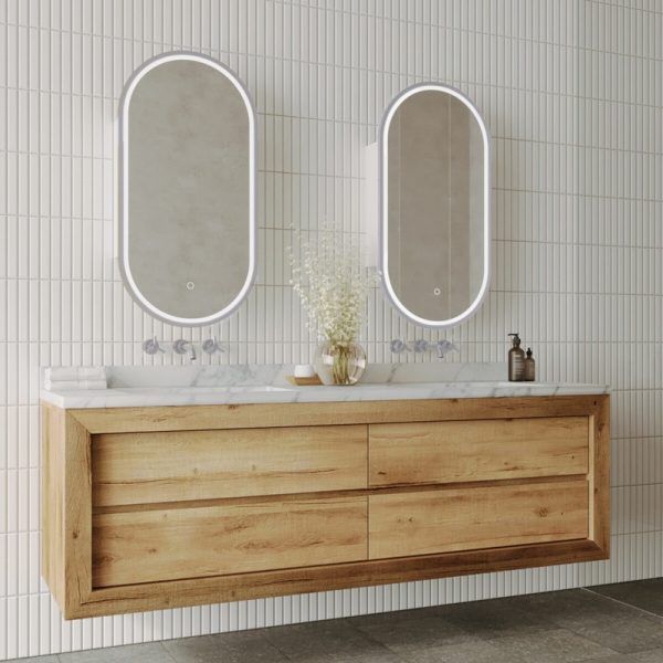 REMER Capsule LED Mirror Cabinet 4