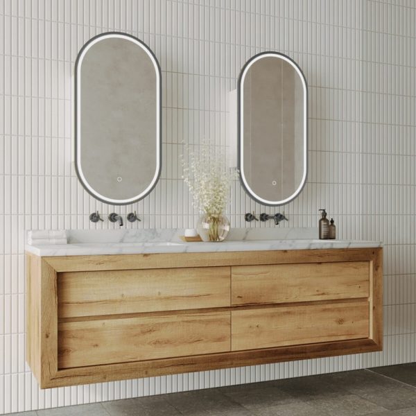 REMER Capsule LED Mirror Cabinet 3