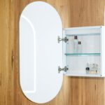 REMER Capsule LED Mirror Cabinet - Image 6