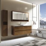 Britney 1500 Vanity in Walnut with Single Basin - Image 2