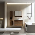 Britney 900 Vanity in Walnut