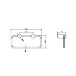 NERO Zen SS316L Hand Towel Ring - Image 5
