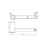 NERO Zen SS316L Toilet Roll Holder - Image 5