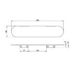 NERO Zen SS316L Metal Shower Shelf - Image 5