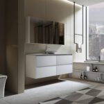 Britney 1500 Vanity in White with Single Basin - Image 2