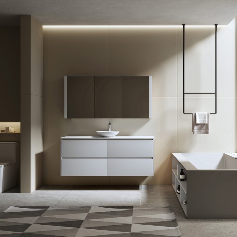 Britney 1500 White Single Basin