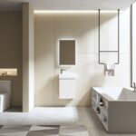 Mini 460 Powder Room Vanity in White