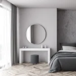 Brooklyn Round Mirror with Aluminum Frame 600/700/900mm - Image 5