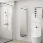 Natasha Tall PVC Mirror Cabinet 450x1800mm - Image 4