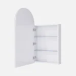 Natasha Arched PVC Mirror Cabinet 500mm - Image 2