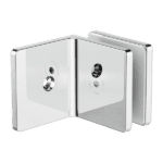 Nero 90 Degree Glass to Wall Bracket (10mm Glass)