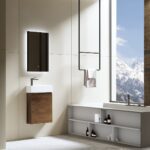 Mini 460 Powder Room Vanity in Walnut - Image 2