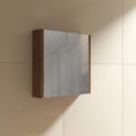 Tianna 750mm Mirror Cabinet Walnut