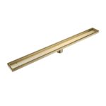 SS316L 800mm Tile Insert Floor Channel Grate 50mm Outlet - Image 3
