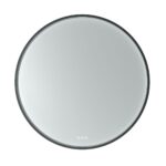 RADIANT OLËK Round Frontlit Framed LED Mirror