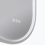 RADIANT OLËK Oval Frontlit Framed LED Mirror - Image 4