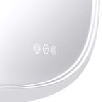RADIANT OLËK Round Frontlit Framed LED Mirror - Image 3