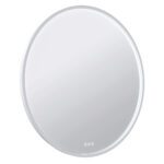 RADIANT OLËK Round Frontlit Framed LED Mirror - Image 2