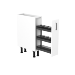 Q range Pull Out Spice Rack Base Unit 200mm
