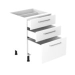 Q range 3 Drawer Base Unit 600mm - Image 3