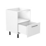 Q range Microwave Cabinet with Drawer 600mm - Image 3