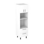 Q range Wall Oven & Microwave Cabinet with 2 Drawers 600mm